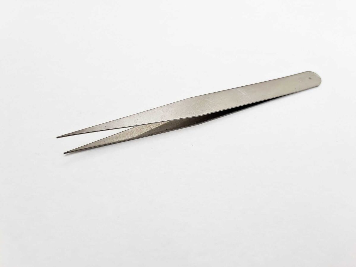 'Soft tweezers' - precision hair removal tool.