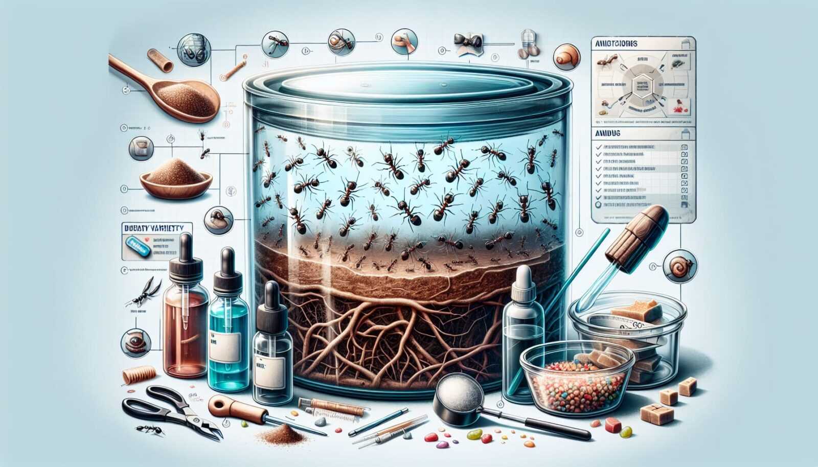 Beginners Feedcare Guide: Essential Tips for Feeding and Maintenance | Ants & Ant Farms Store Beginners Feedcare Guide: Essential Tips for Feeding and Maintenance Ant Farm Accessories & Supplies