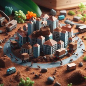Ant Colonies vs Human Cities: What We Can Learn from Ants | Shop Ants, Formicaria, Ant Farms & Supplies ants vs cities
