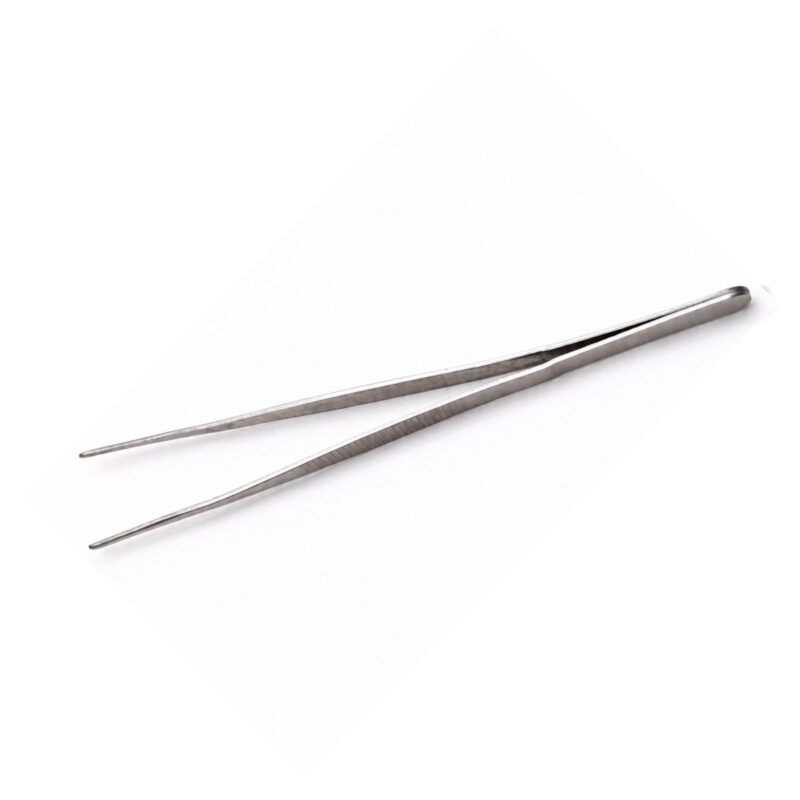 Tweezers 20 cm — stainless steel long-reach tool for ant care