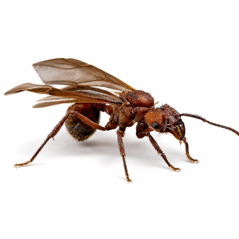 Acromyrmex octospinosus major worker — reddish-brown with thoracic spines Caribbean leafcutter ant from the Caribbean and Central America, live colony at ANTonTOP