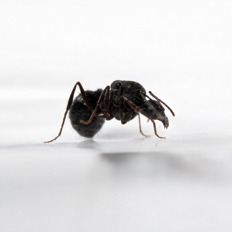 Aphaenogaster geei robotnica — smukła budowa do leśnego żerowania mrówka długonoga ze strefy umiarkowanej Eurazji i Ameryki Północnej, żywa kolonia w ANTonTOP