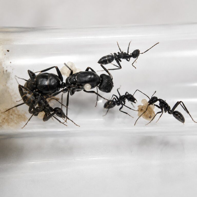 Camponotus alii major worker — robust thorax and large heads carpenter ant found around the world, live colony at ANTonTOP