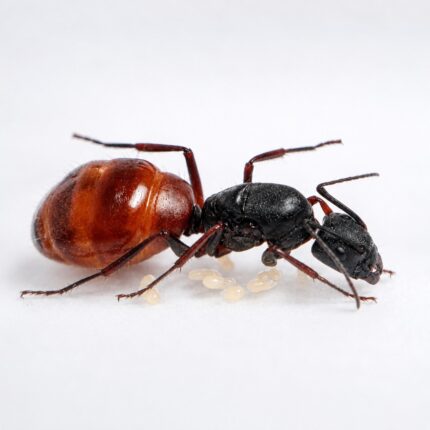 Camponotus duża robotnica — krępy tułów i duże głowy mrówka stolarka występująca na całym świecie, żywa kolonia w ANTonTOP