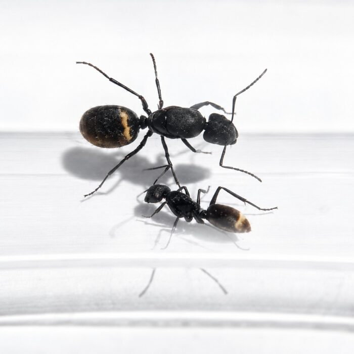 Camponotus chilensis major worker — robust thorax and large heads carpenter ant found around the world, live colony at ANTonTOP