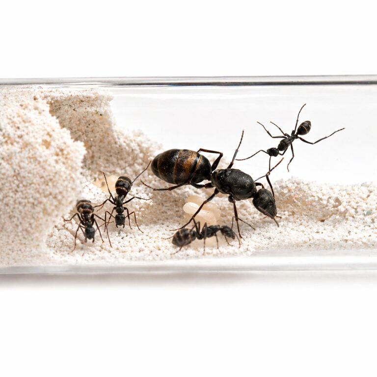 Camponotus dolendus major worker — robust thorax and large heads carpenter ant found around the world, live colony at ANTonTOP
