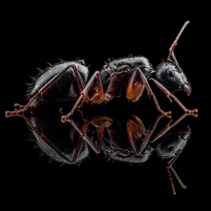 Camponotus kefir major worker — robust thorax and large heads carpenter ant found around the world, live colony at ANTonTOP