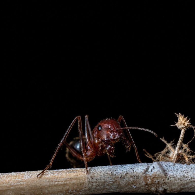 Cataglyphis nodus reina con cría — colonia fundadora de hormiga del desierto de patas largas del Mediterráneo, hormigas vivas en venta