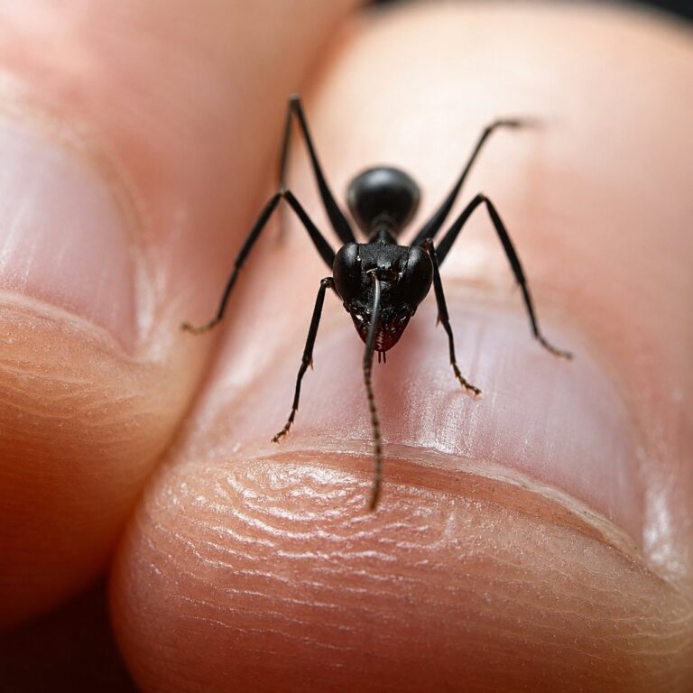 Gigantiops destructor reina con cría — colonia fundadora de hormiga saltadora de ojos gigantes de la cuenca del Amazonas, hormigas vivas en venta