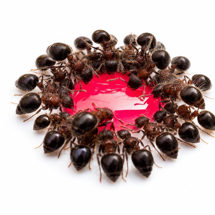 meranoplusbicolorMeranoplusbicolor1 Meranoplus bicolor worker — flattened body with hairy dorsal shield shieldback ant from Old World tropics and Australia, live colony at ANTonTOP