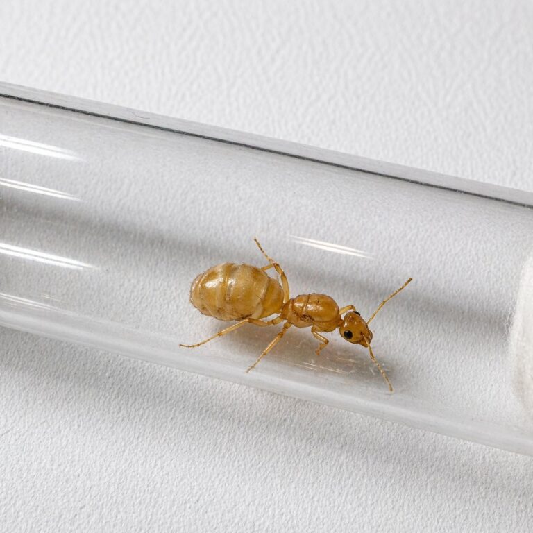 Myrmecocystus navajo reina con cría — colonia fundadora de hormiga melera de los desiertos de Norteamérica, hormigas vivas en venta