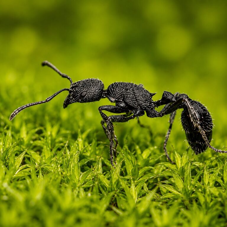 Patagonomyrmex angustus robotnica — rdzawe krępe ciało patagońska mrówka żniwiarka z południowej Ameryki Południowej, żywa kolonia w ANTonTOP