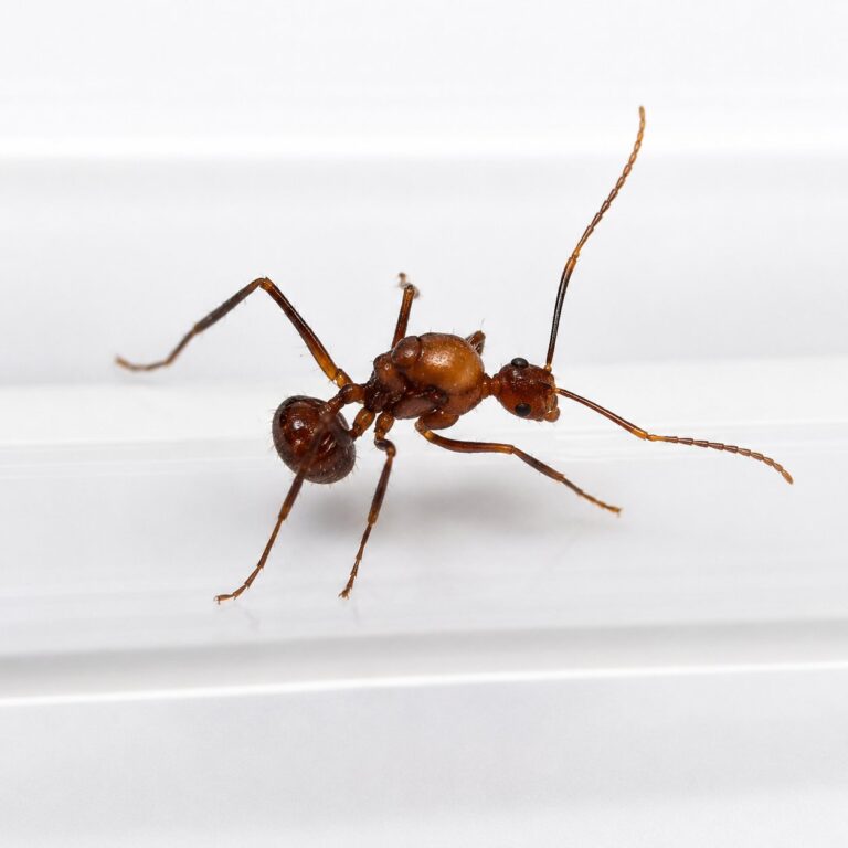 Polyrhachis alata worker — shiny black or golden with thoracic spines spiny ant from the Old World tropics, live colony at ANTonTOP