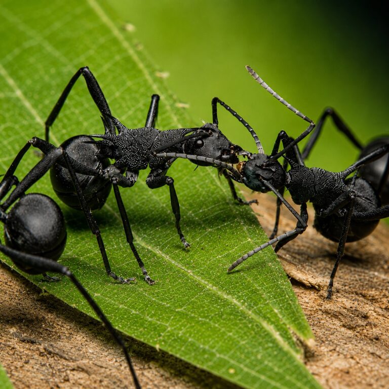 Polyrhachis arcuata reina con cría — colonia fundadora de hormiga espinosa de los trópicos del Viejo Mundo, hormigas vivas en venta