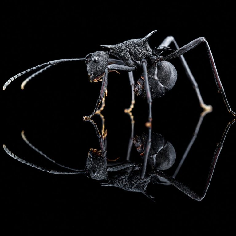 Polyrhachis armata reina con cría — colonia fundadora de hormiga espinosa de los trópicos del Viejo Mundo, hormigas vivas en venta
