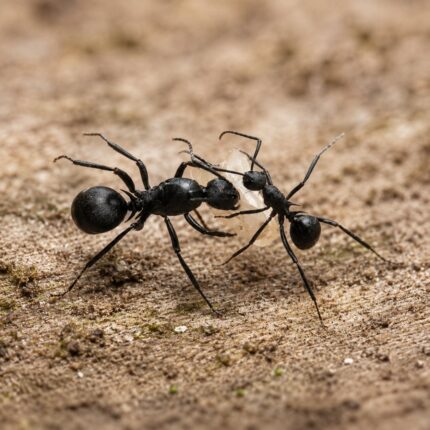 Polyrhachis hauxwelli worker — shiny black or golden with thoracic spines spiny ant from the Old World tropics, live colony at ANTonTOP