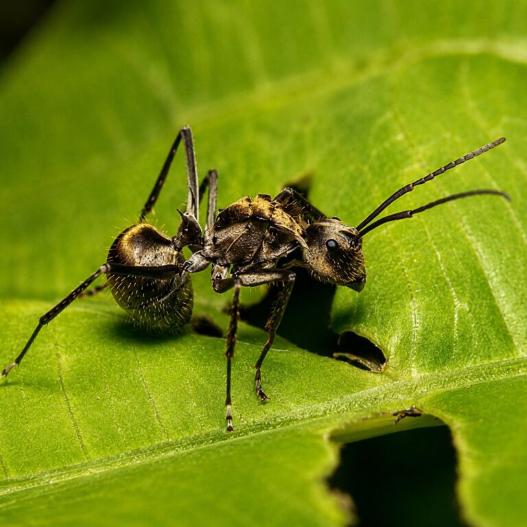 Polyrhachis illaudata worker — shiny black or golden with thoracic spines spiny ant from the Old World tropics, live colony at ANTonTOP