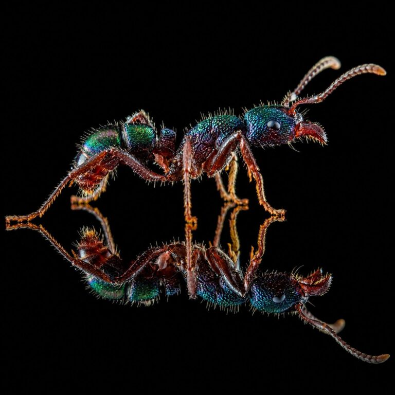 Rhytidoponera metallica reina con cría — colonia fundadora de hormiga cabeza verde metálica del este de Australia, hormigas vivas en venta