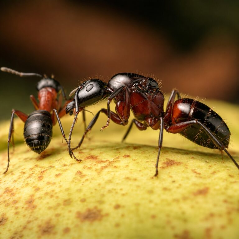 Camponotus ligniperda reina con cría — colonia fundadora de hormiga carpintera europea de Europa, hormigas vivas en venta