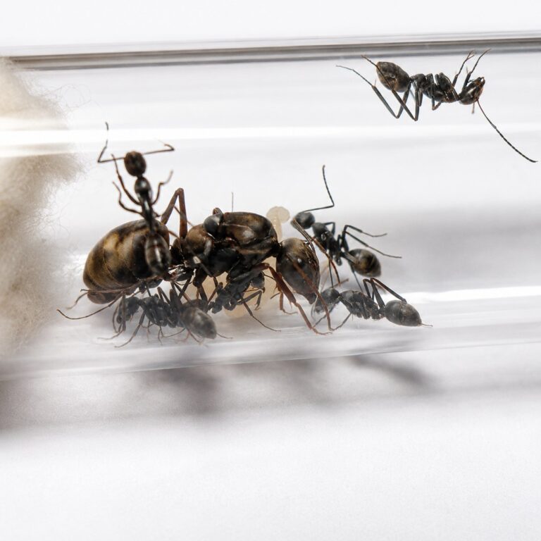 Camponotus rufoglaucus major worker — robust thorax and large heads carpenter ant found around the world, live colony at ANTonTOP
