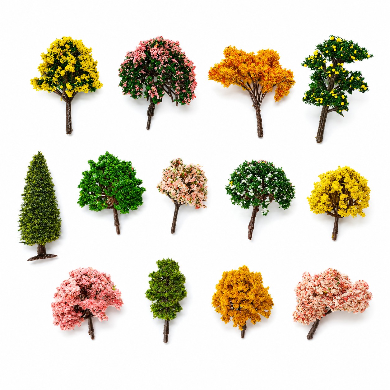 decorativeforesttreesset Decorative Forest Trees Set — zestaw dekoracyjnych drzewek do terrarium dla mrówek w ANTonTOP