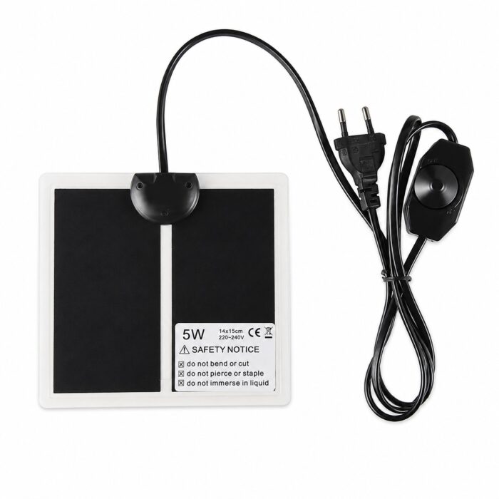 Mata grzewcza 11×11 cm 5W — z regulatorem  obrazek 1