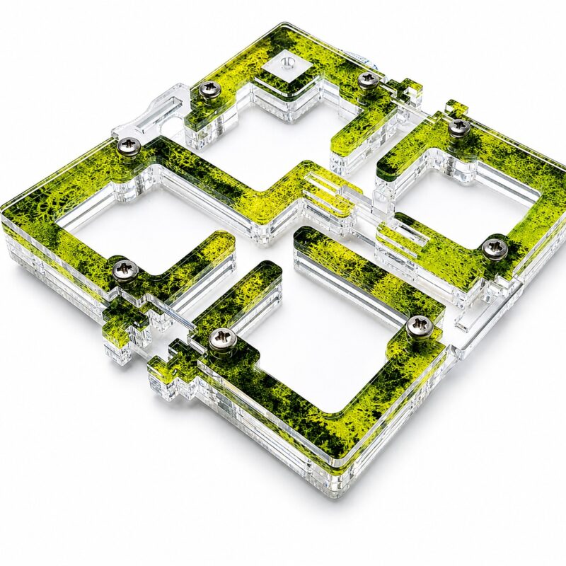 Modular Nest Quad 10x10 cm. — modułowe akrylowe gniazdo dla mrówek w ANTonTOP