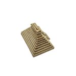 Maya-Stufenpyramide Miniatur — Seitenansicht — ANTonTOP