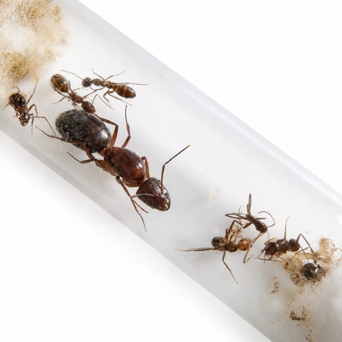Camponotus turkestanicus Camponotus turkestanicus colony view — carpenter ant starter colony ready to ship from ANTonTOP