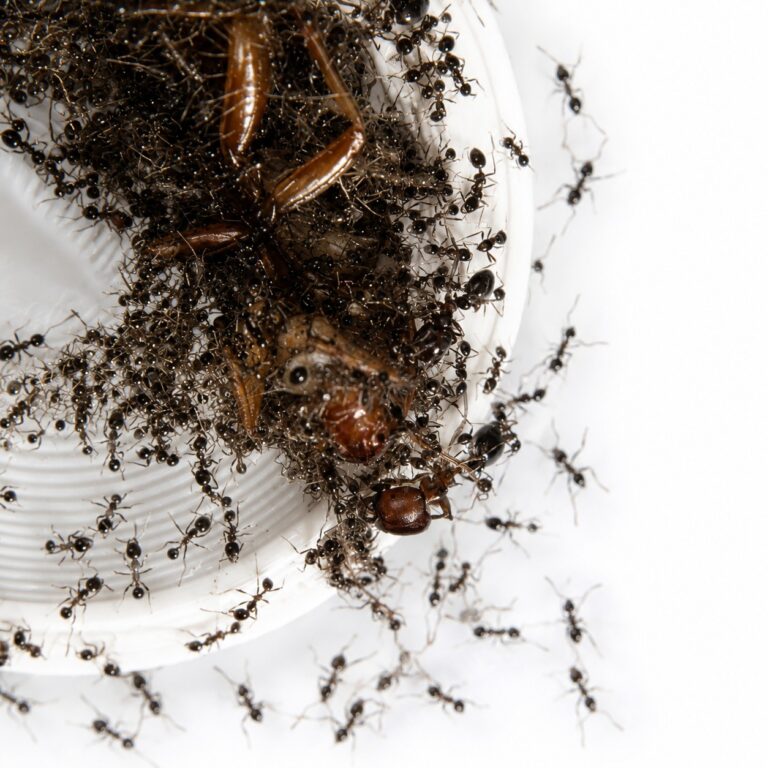 Carebara diversa queen with brood — founding colony of Asian marauder ant from South and Southeast Asia, live ants for sale