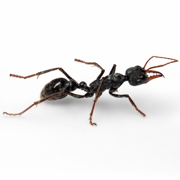 Myrmecia rowlandi queen with brood — founding colony of bulldog ant from Australia, live ants for sale